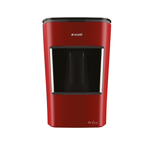 Arcelik Turkish Coffee Machine K3300 Mini Telve Red