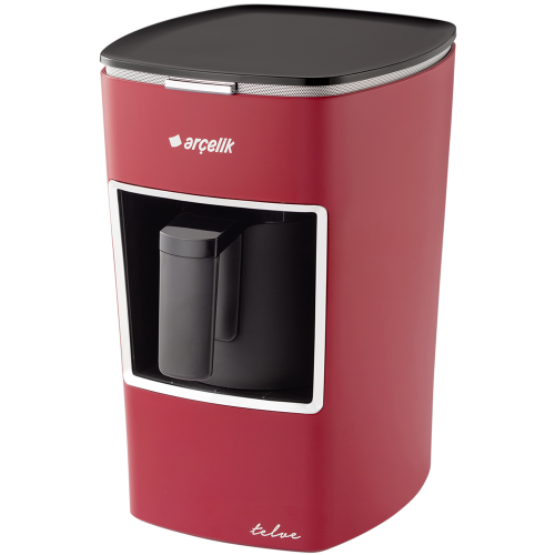 Arcelik Turkish Coffee Machine K3300 Mini Telve Red