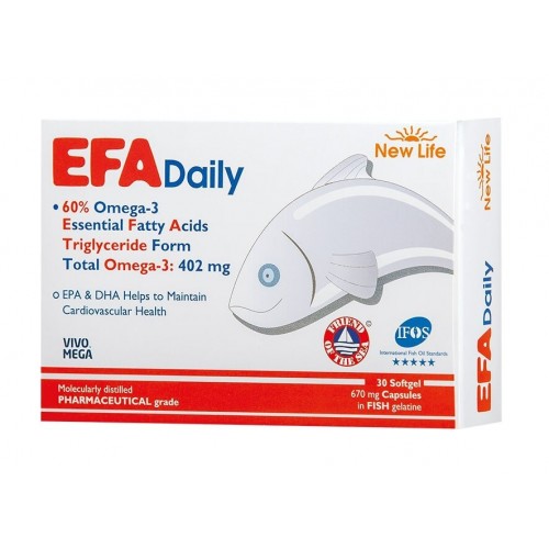 NewLife Efa Daily Omega 3 30 Capsules NewLife Efa Daily Omega 3 30 Capsules