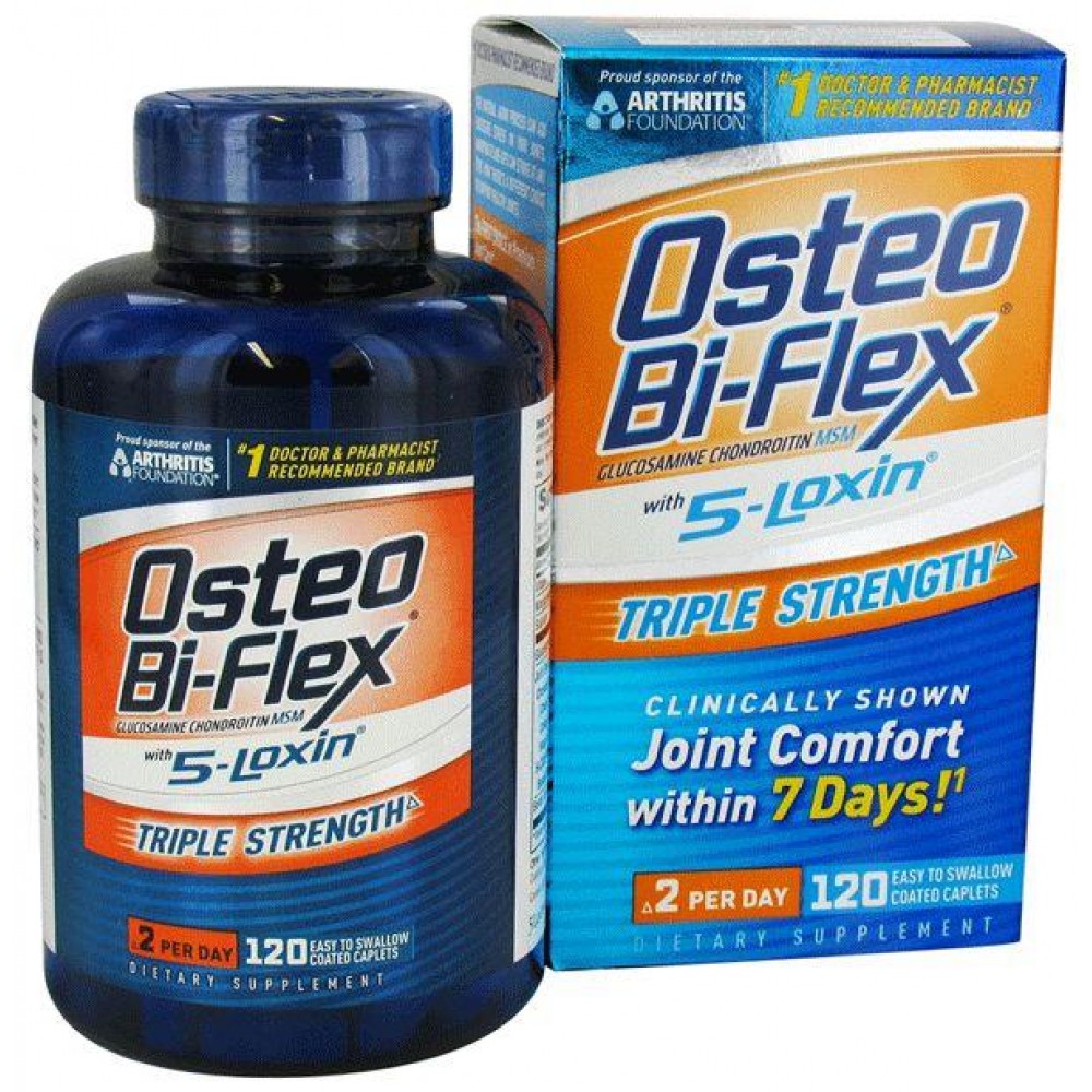Osteo Bi Flex Advanced Triple Strength 120 Tablet | Doza.Net