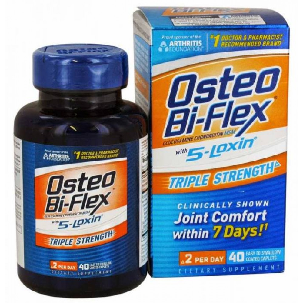Where Can I Buy Osteo Bi Flex Osteo Bi Flex Advanced Triple Strength 40 Tablet | Doza.Net